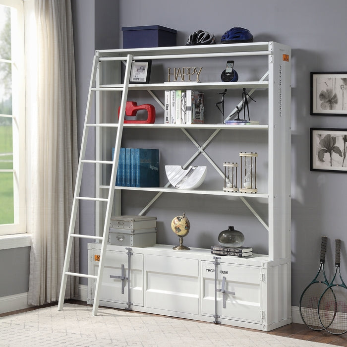 Cargo Bookcase W/Ladder