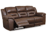 Sofá reclinable Stoneland y dos sillones reclinables eléctricos