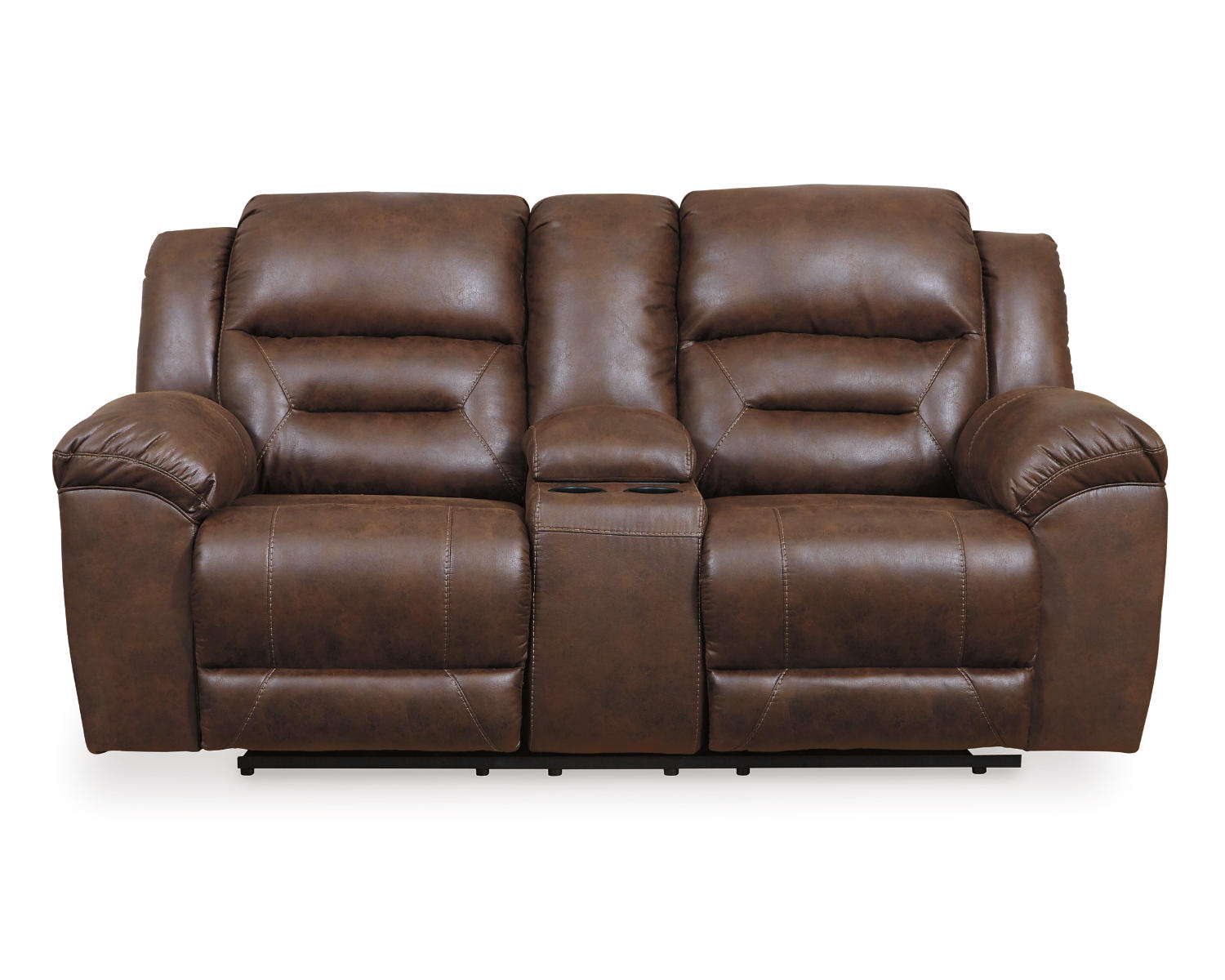 Stoneland Reclining Loveseat with Console