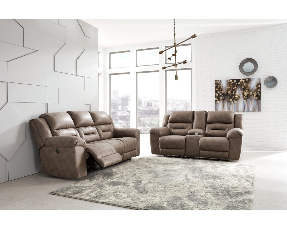 Sofá y loveseat reclinables eléctricos Stoneland
