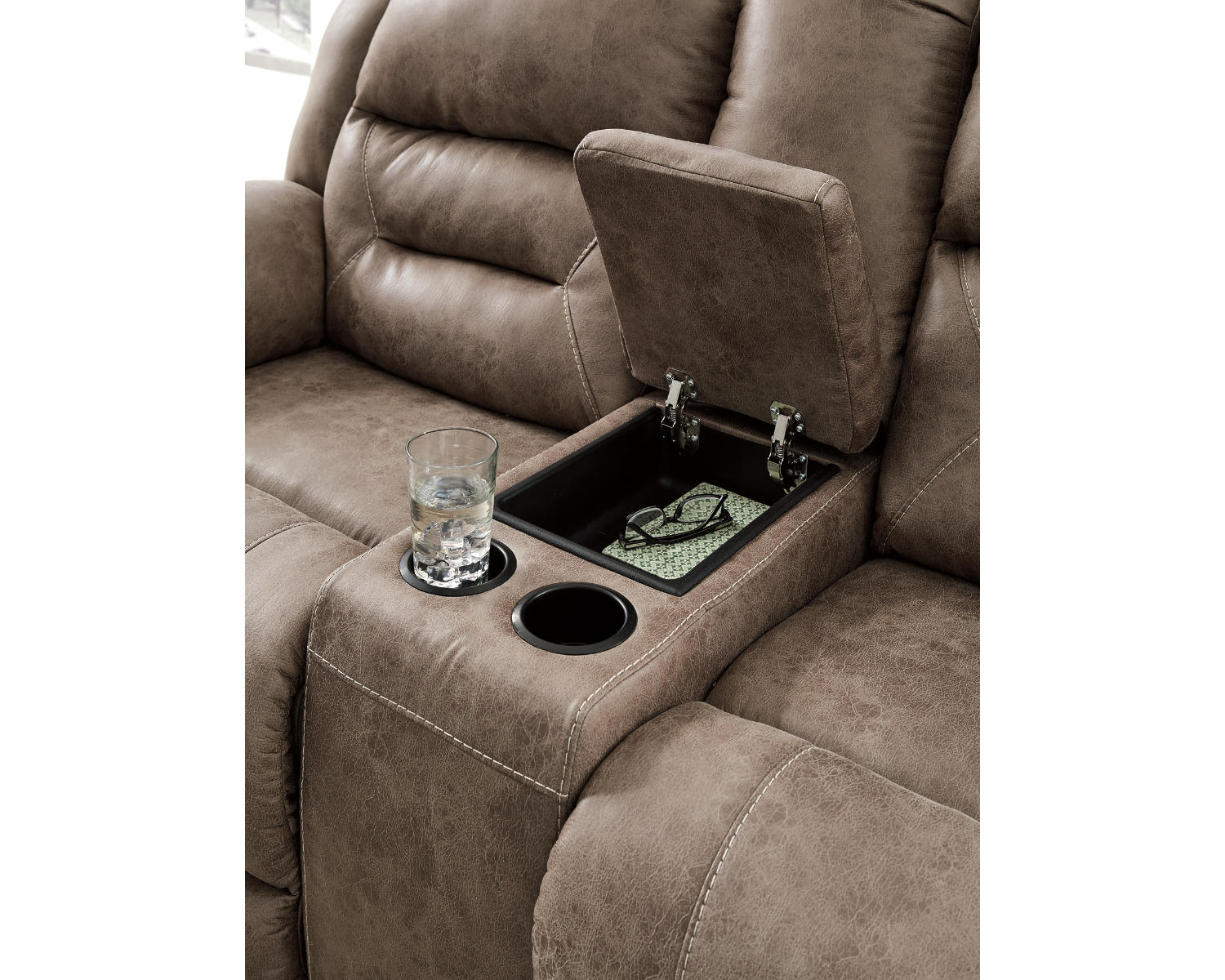 Stoneland Reclining Sofa and Power Reclining Loveseat