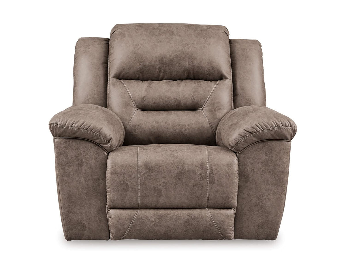 Sofá reclinable eléctrico Stoneland y sillón reclinable eléctrico