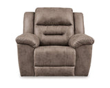 Sofá reclinable eléctrico Stoneland y sillón reclinable eléctrico