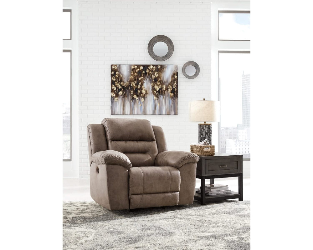 Sofá reclinable eléctrico Stoneland y sillón reclinable eléctrico