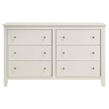 Selena 4-piece Twin Bedroom Set Cream White