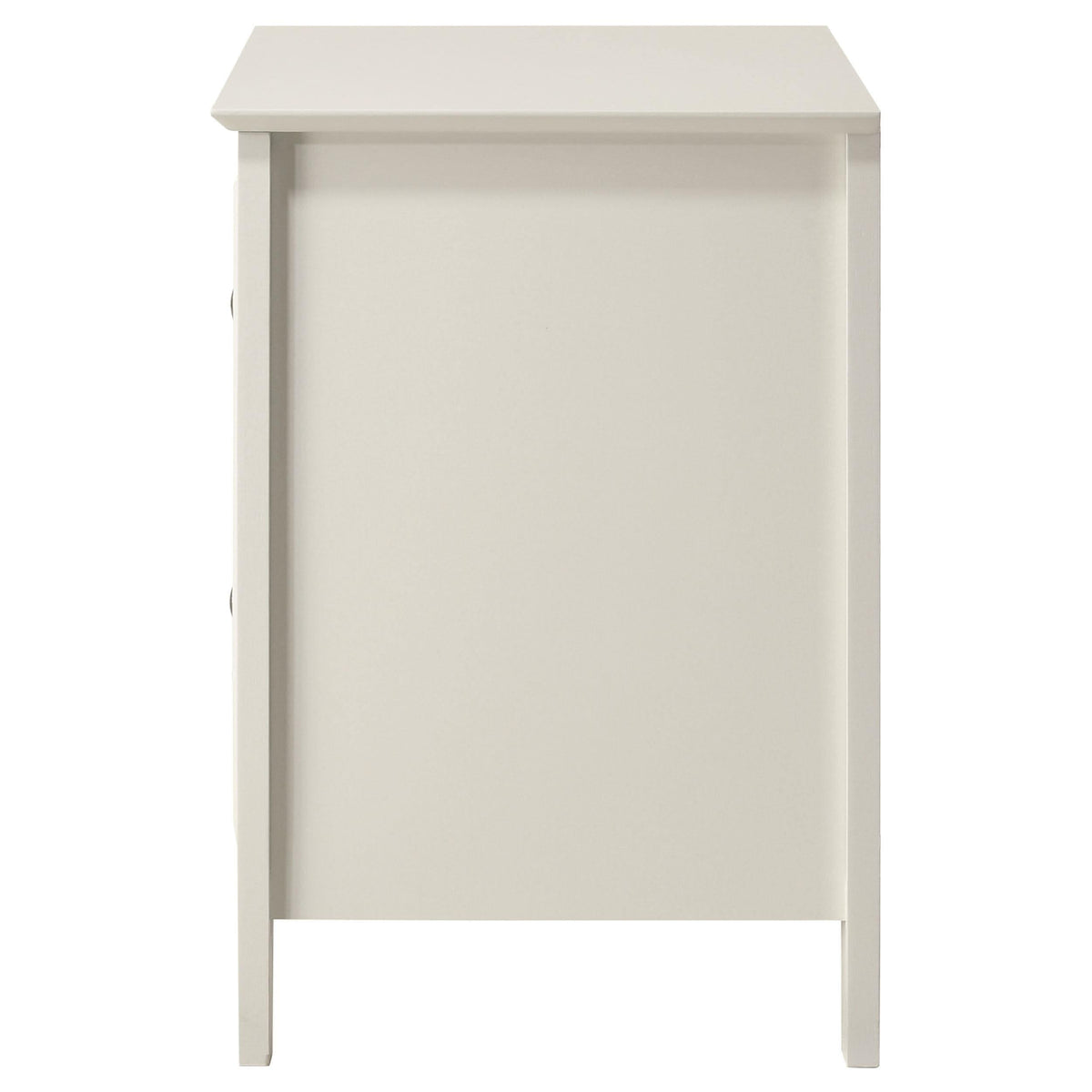 Selena 2-drawer Youth Nightstand Cream White