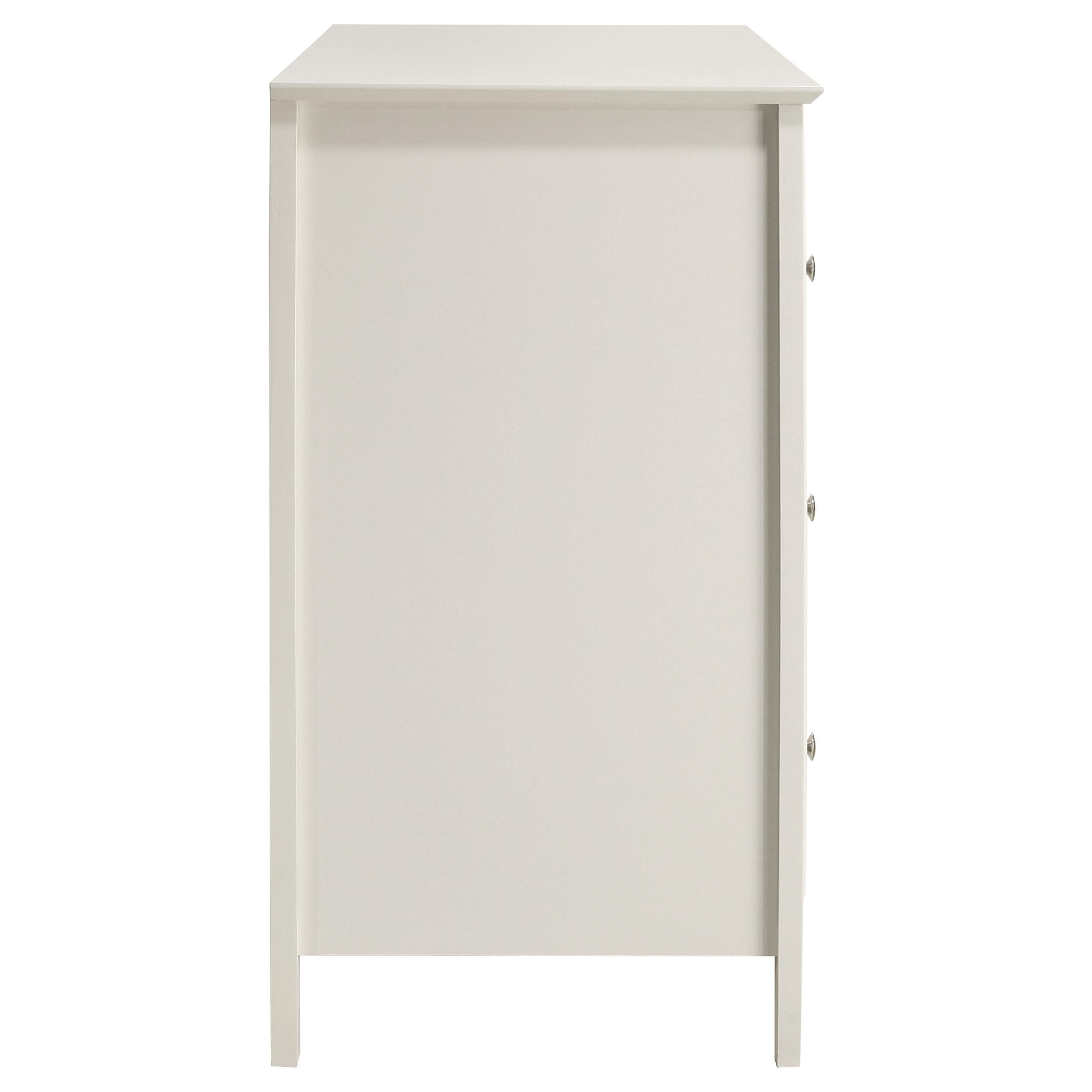 Selena 6-drawer Dresser Cream White
