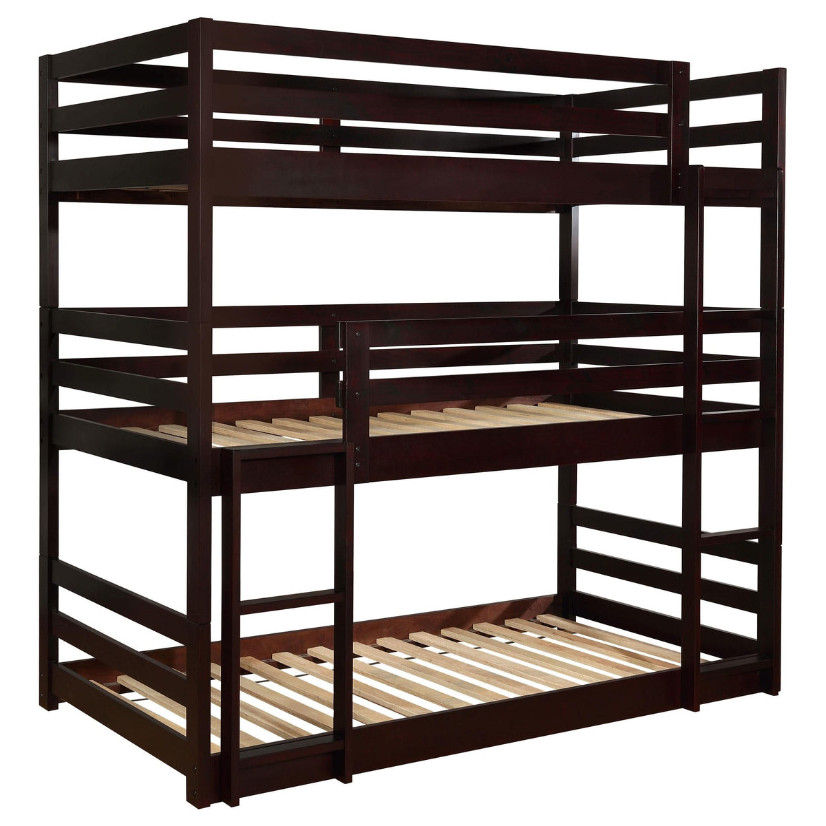 Litera triple individual Sandler Wood color capuchino