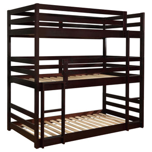 Litera triple individual Sandler Wood color capuchino