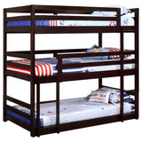 Litera triple individual Sandler Wood color capuchino