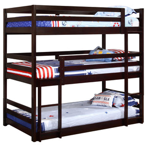 Litera triple individual Sandler Wood color capuchino