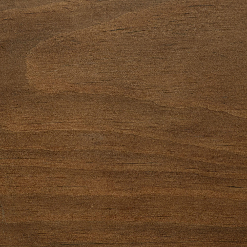 Cama individual tipo capitán con cama nido Carlsbad Wood, color marrón medio