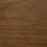 Cama individual tipo capitán con cama nido Carlsbad Wood, color marrón medio
