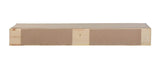 Wrangle Hill 2-drawer Wood Under Bed Storage Gun Smoke