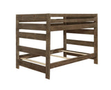 Wrangle Hill Wood Full Over Full Bunk Bed Gun Smoke