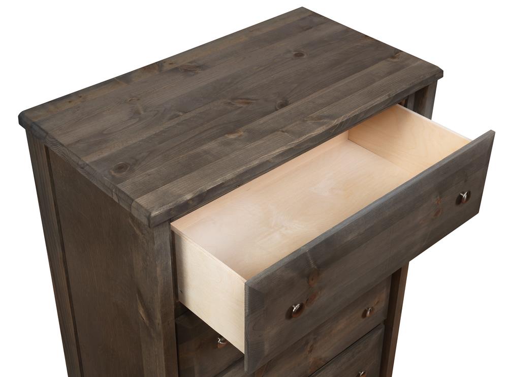 Wrangle Hill 4-drawer Bedroom Chest Gunsmoke