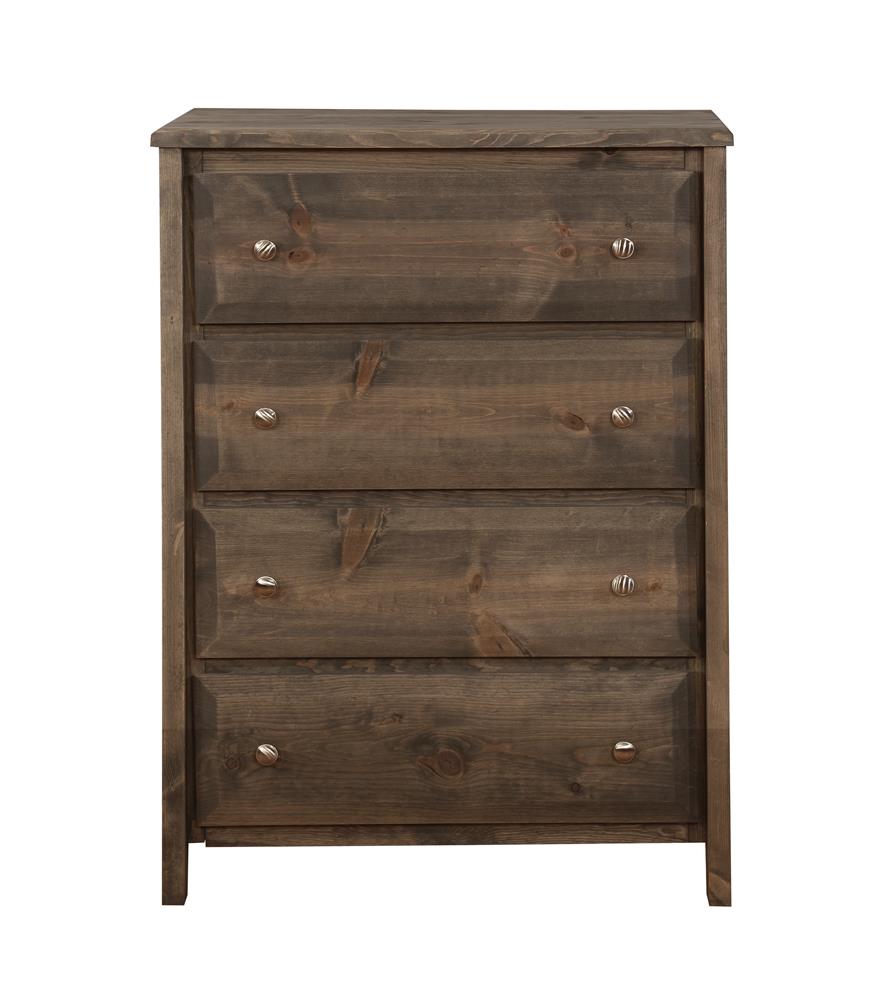 Wrangle Hill 4-drawer Bedroom Chest Gunsmoke