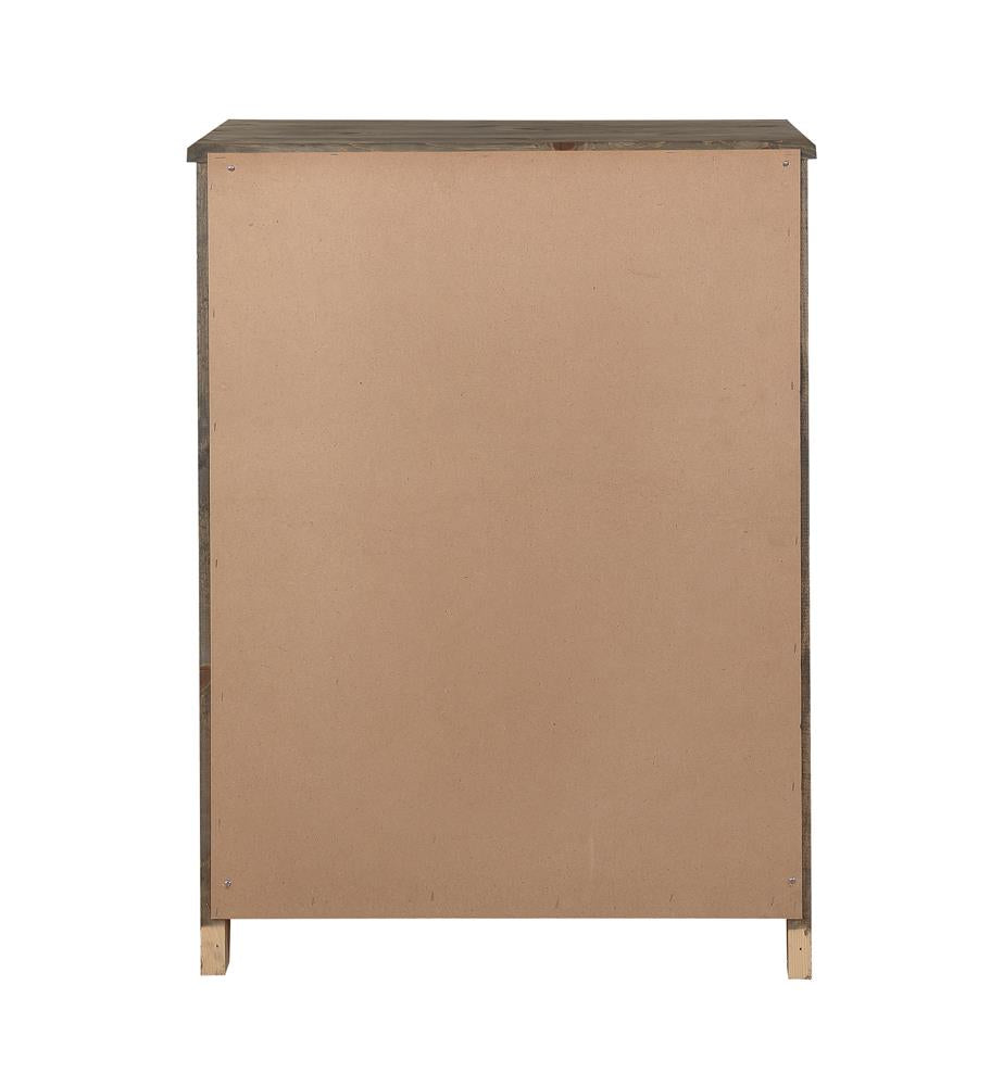 Wrangle Hill 4-drawer Bedroom Chest Gunsmoke