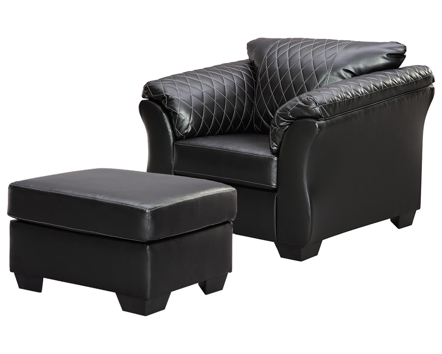 Betrillo Chair and Ottoman