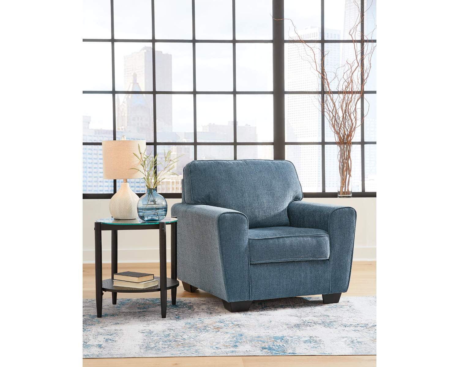 Cashton Chair and Ottoman