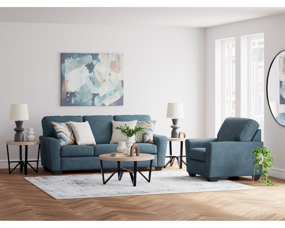 Sofá, sillón y otomana Cashton