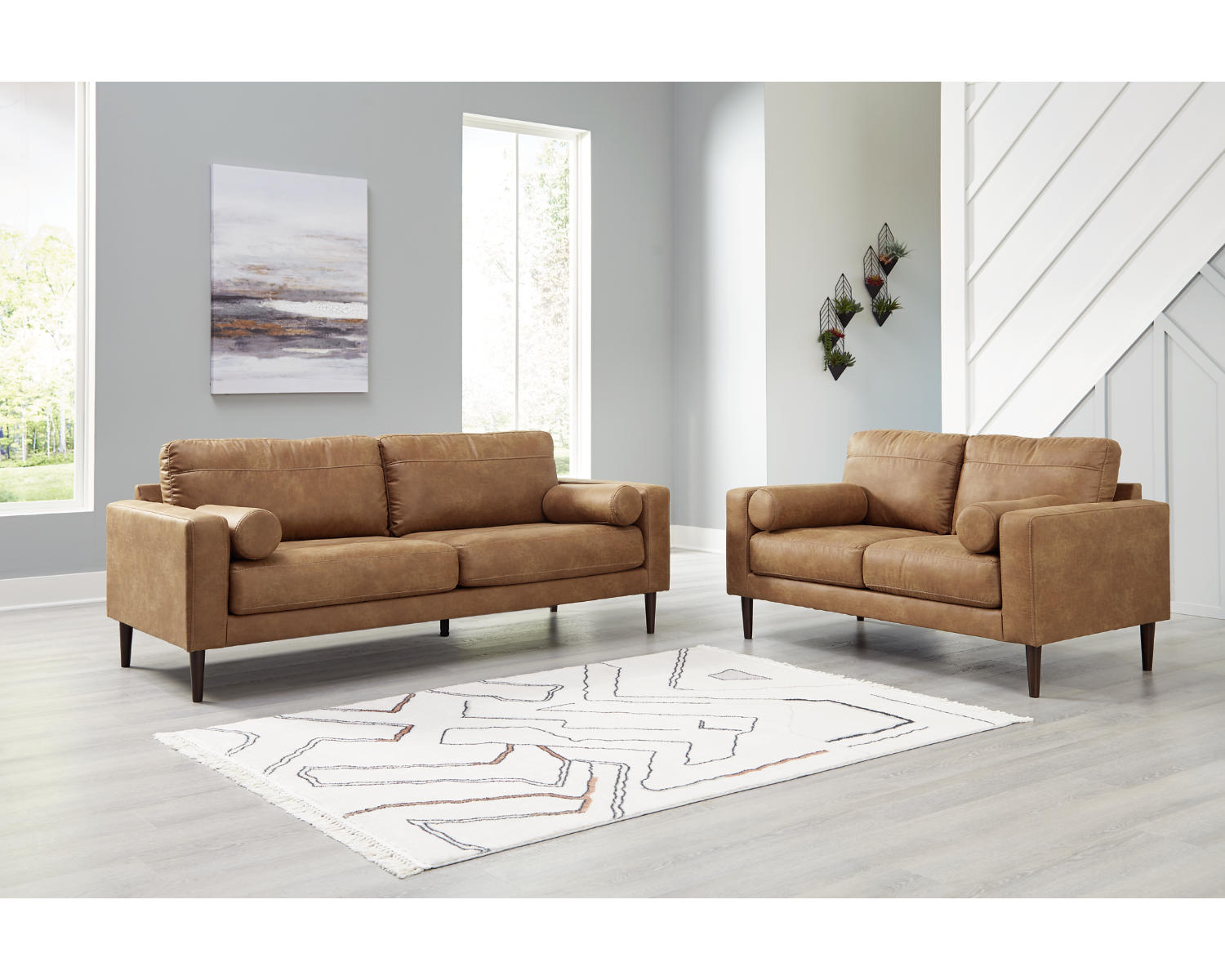 Telora Sofa and Loveseat