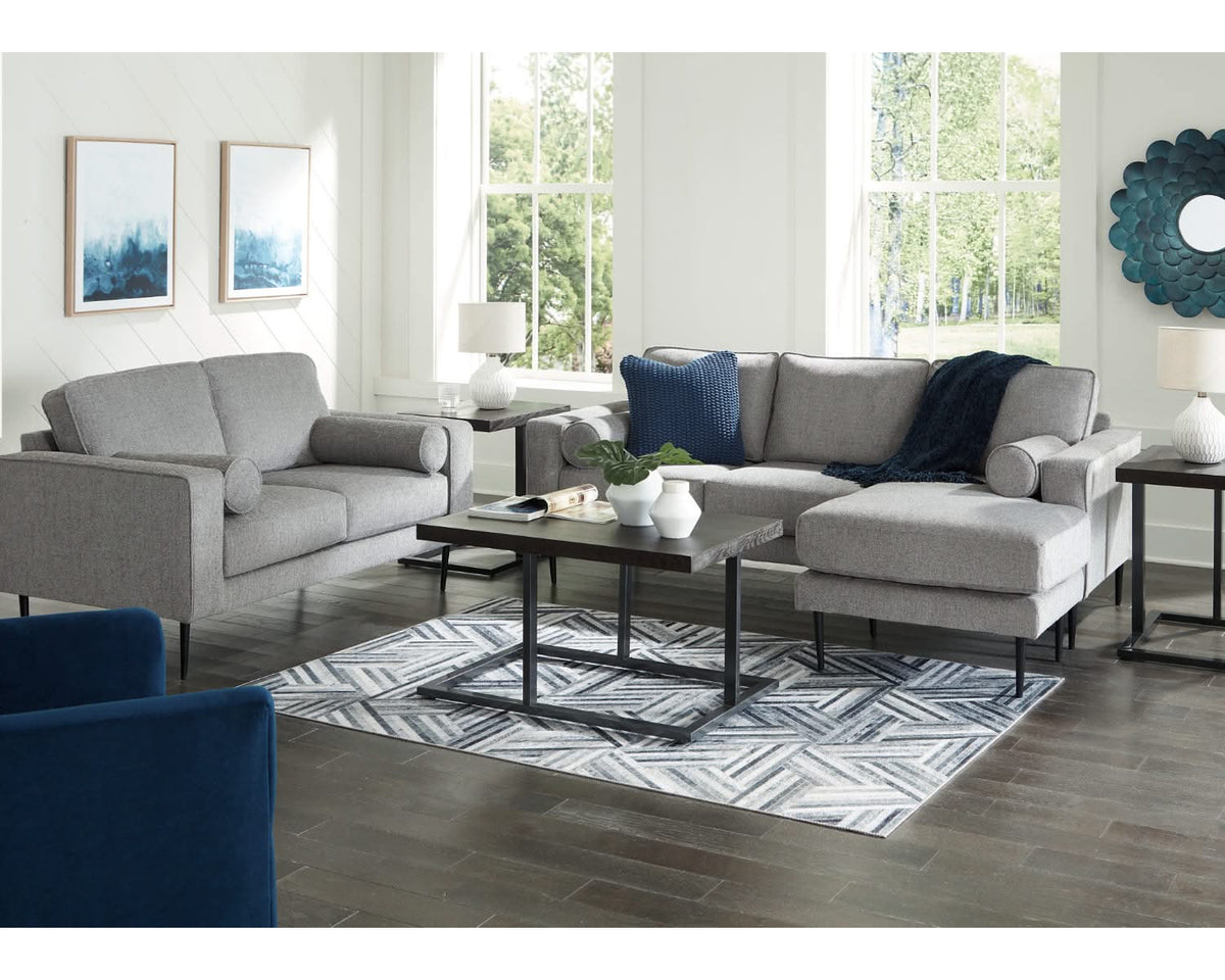 Hazela Sofa Chaise and Loveseat