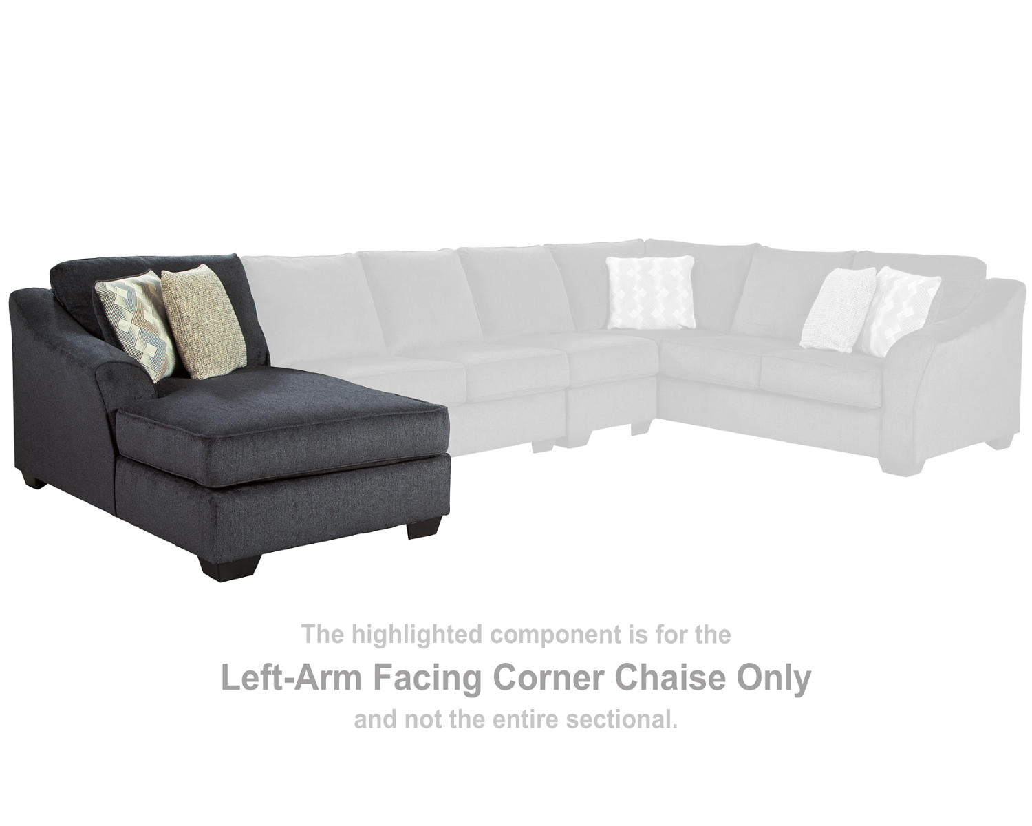 Eltmann Left-Arm Facing Corner Chaise