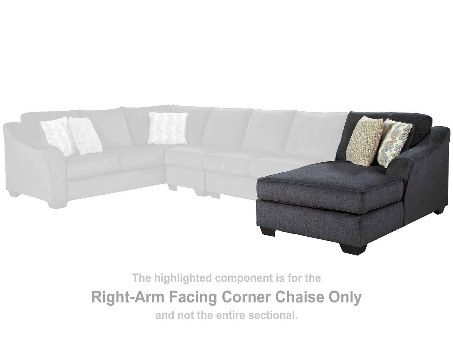 Eltmann Right-Arm Facing Corner Chaise