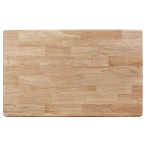 Juego de mesa de comedor rectangular Windsor de 5 piezas Taffee, color blanco