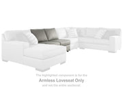Marsing Nuvella Armless Loveseat