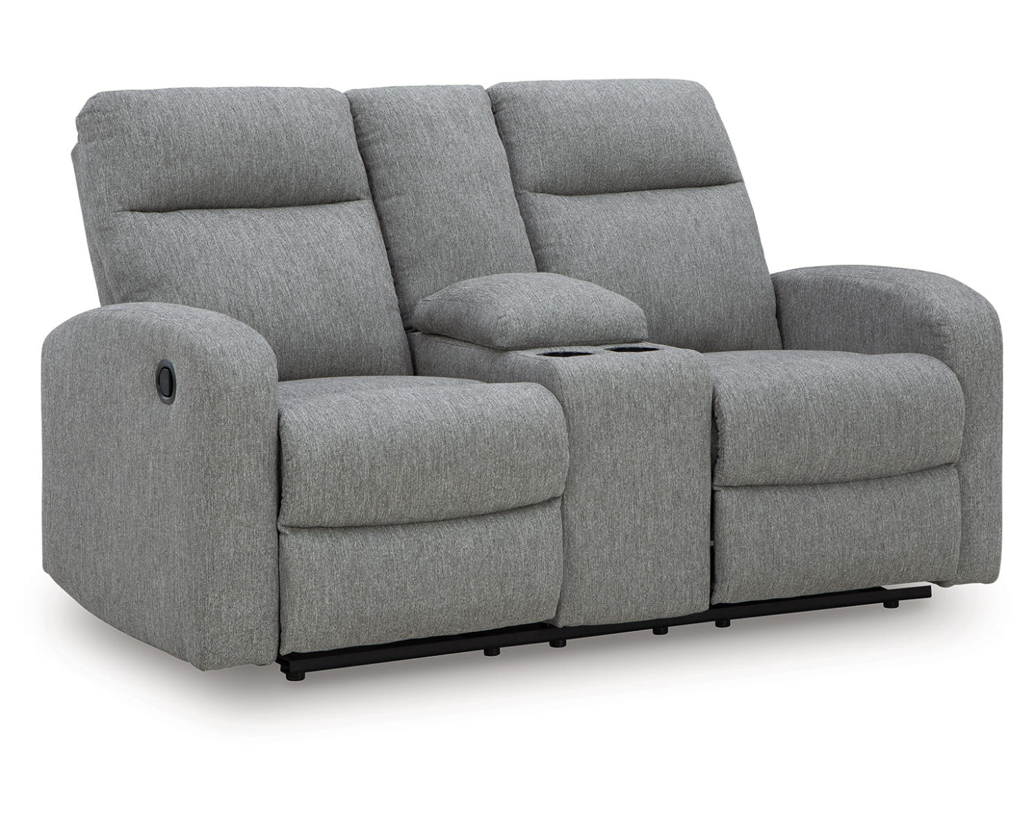 Gauntlet Reclining Loveseat with Console