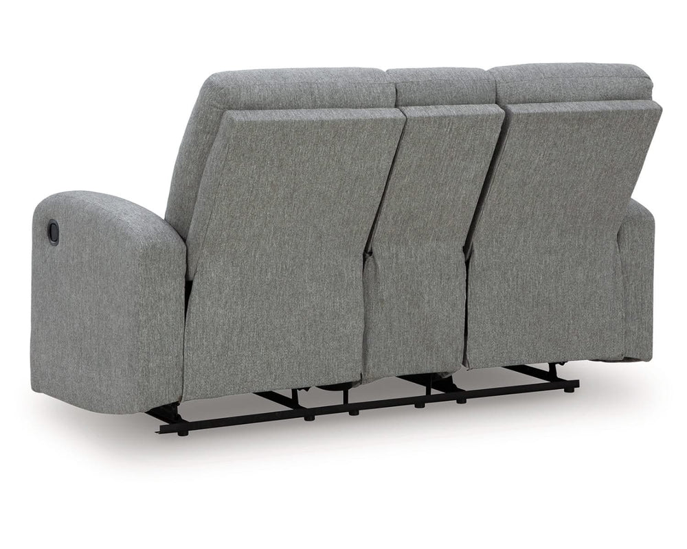 Loveseat reclinable Gauntlet con consola
