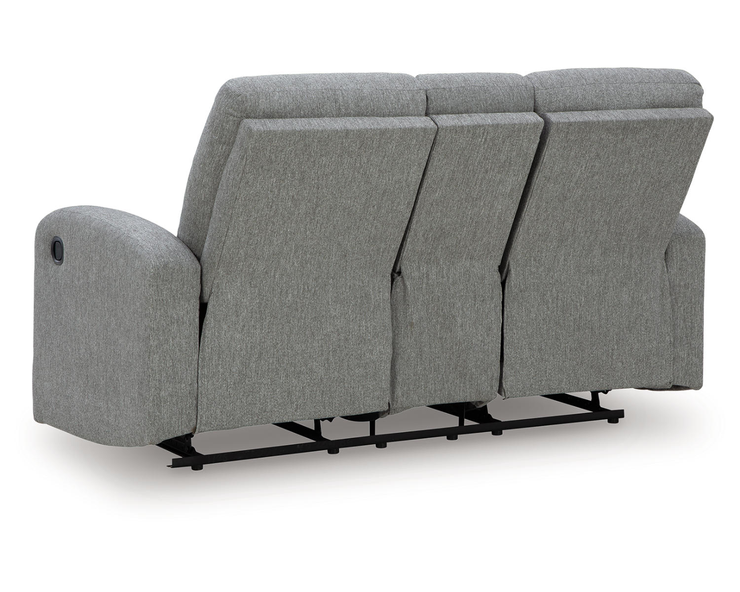 Gauntlet Reclining Loveseat with Console