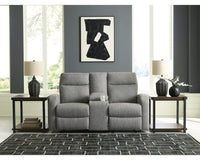 Loveseat reclinable Gauntlet con consola