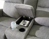 Loveseat reclinable Gauntlet con consola