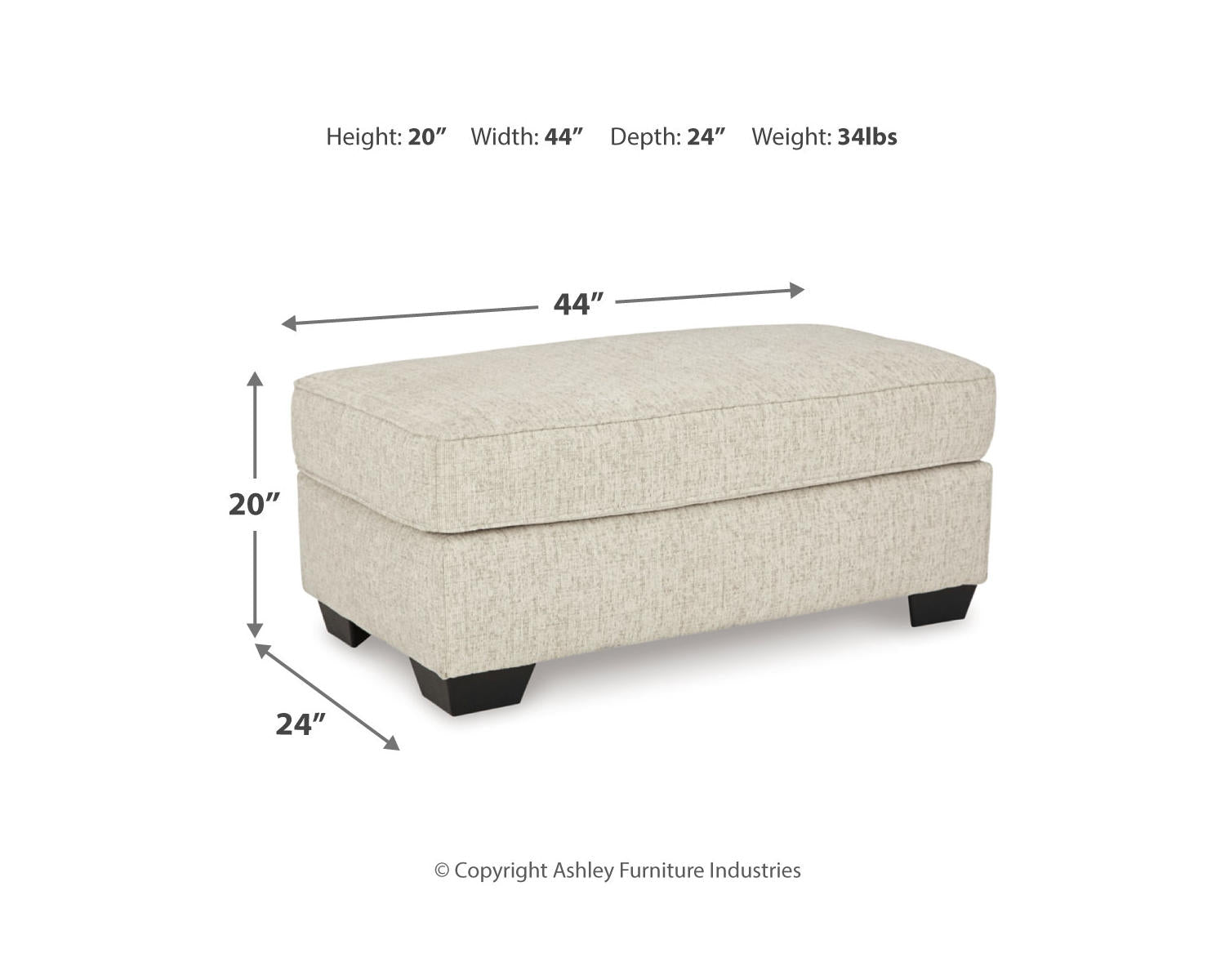 Heartcort Sofa, Loveseat, Oversized Chair and Ottoman