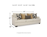 Heartcort Sofa, Loveseat, Oversized Chair and Ottoman
