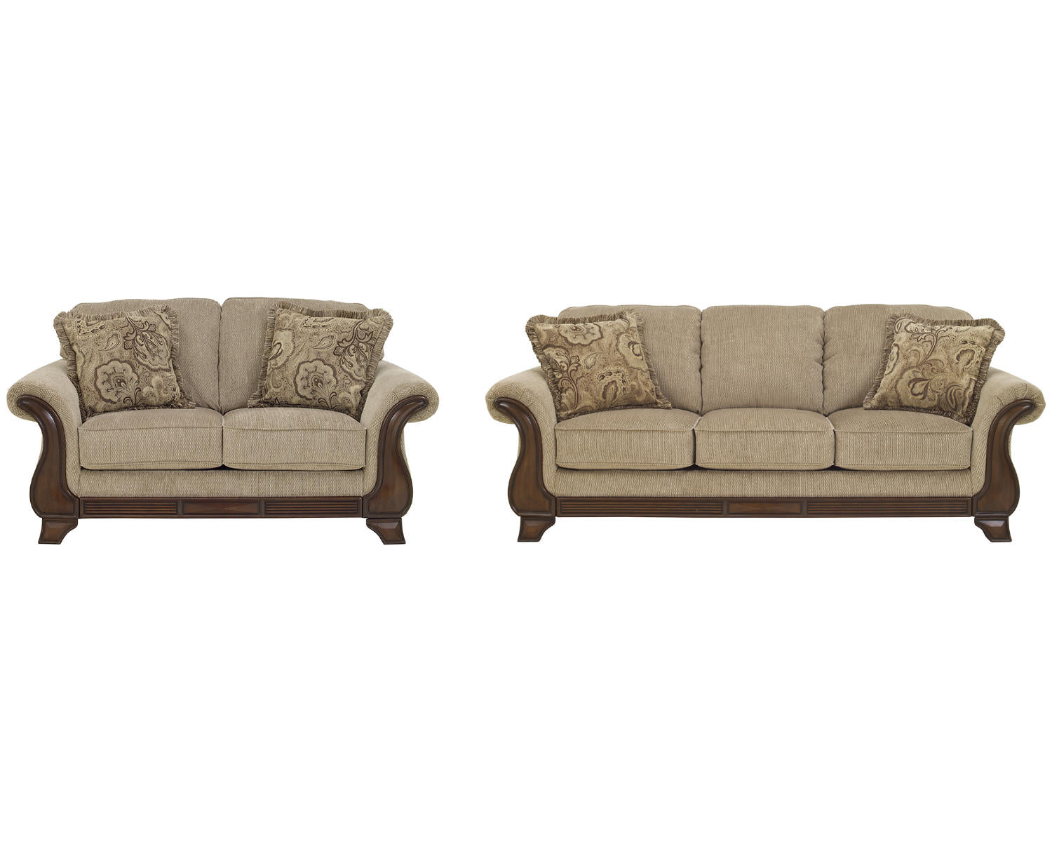 Lanett Sofa and Loveseat