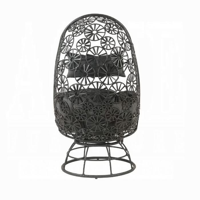 Sillón y mesa auxiliar de patio Hikre