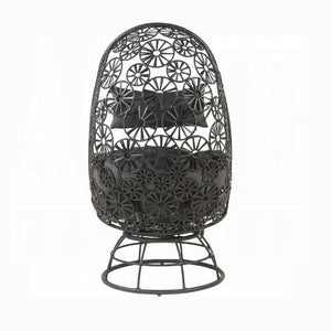 Sillón y mesa auxiliar de patio Hikre