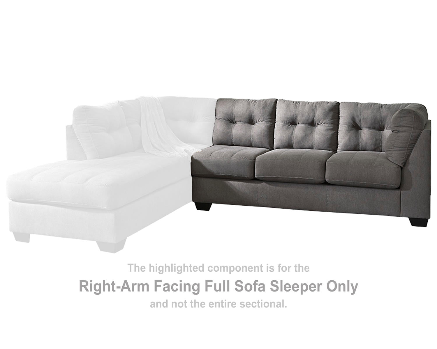 Maier Right-Arm Facing Full Sofa Sleeper