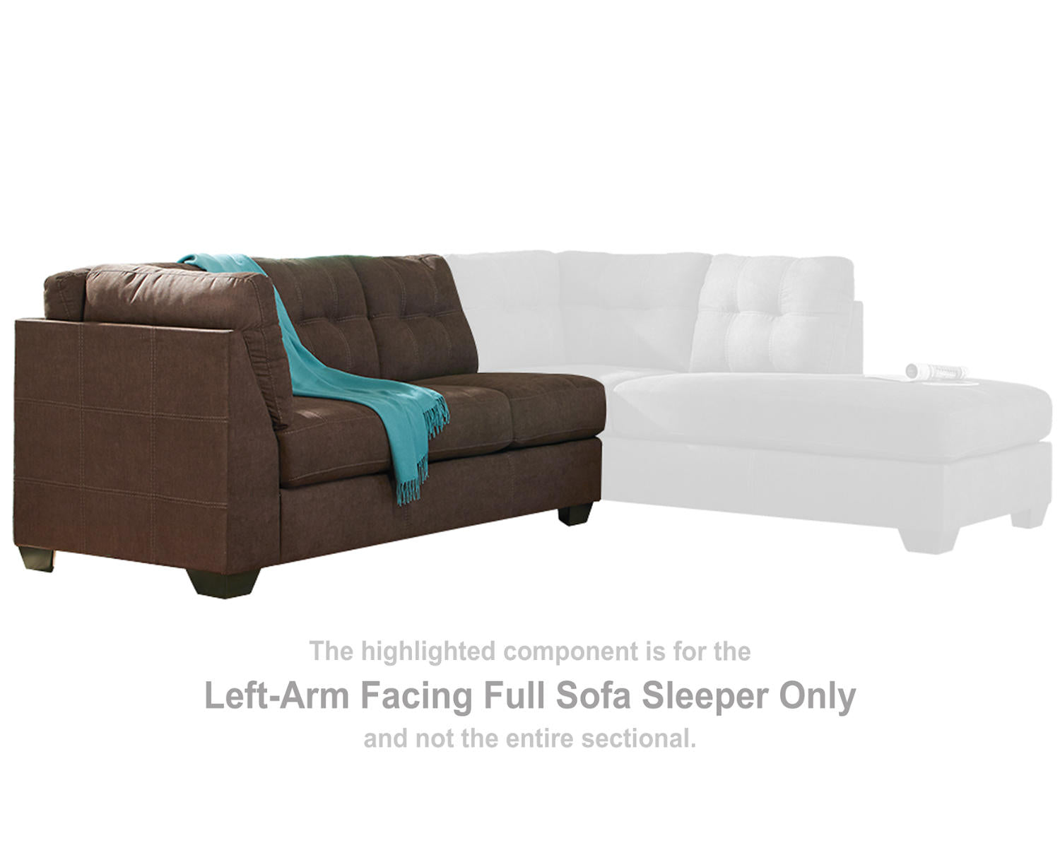 Maier Left-Arm Facing Full Sofa Sleeper