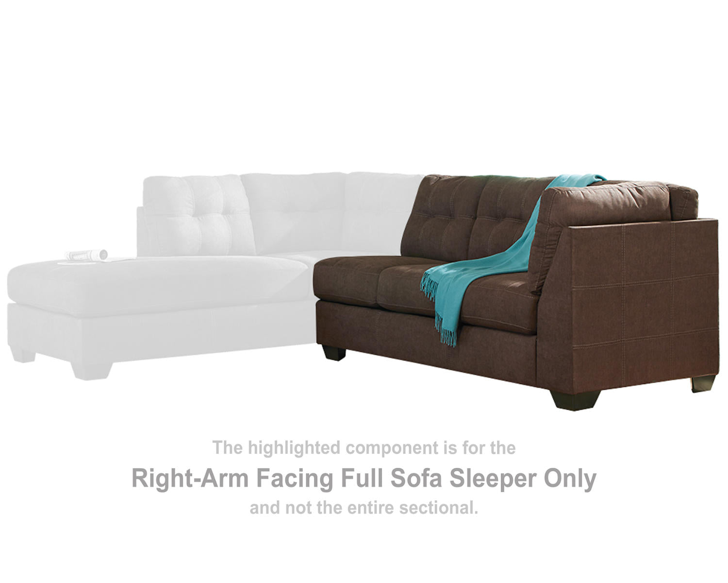 Maier Right-Arm Facing Full Sofa Sleeper