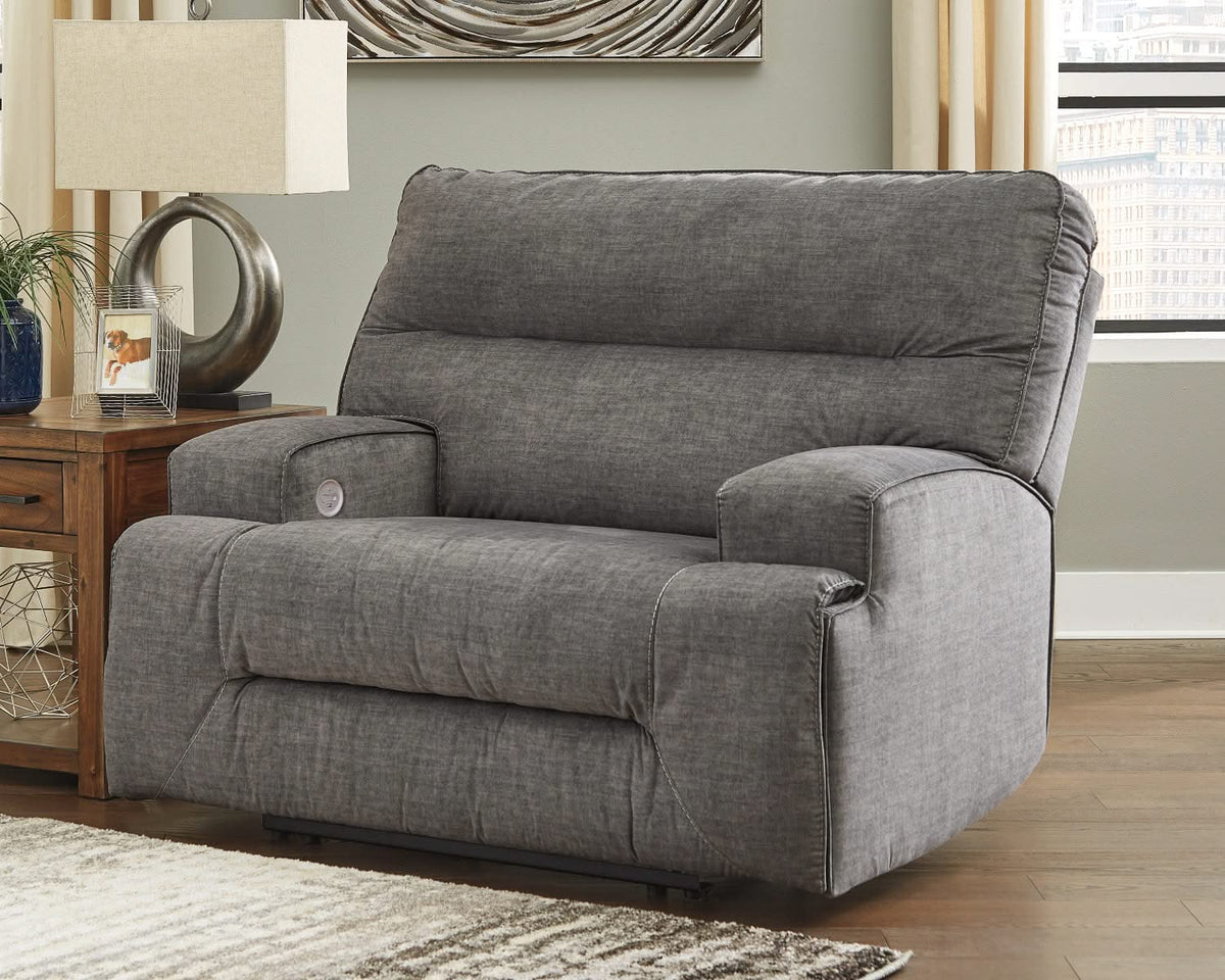 Sillón reclinable eléctrico extragrande Coombs