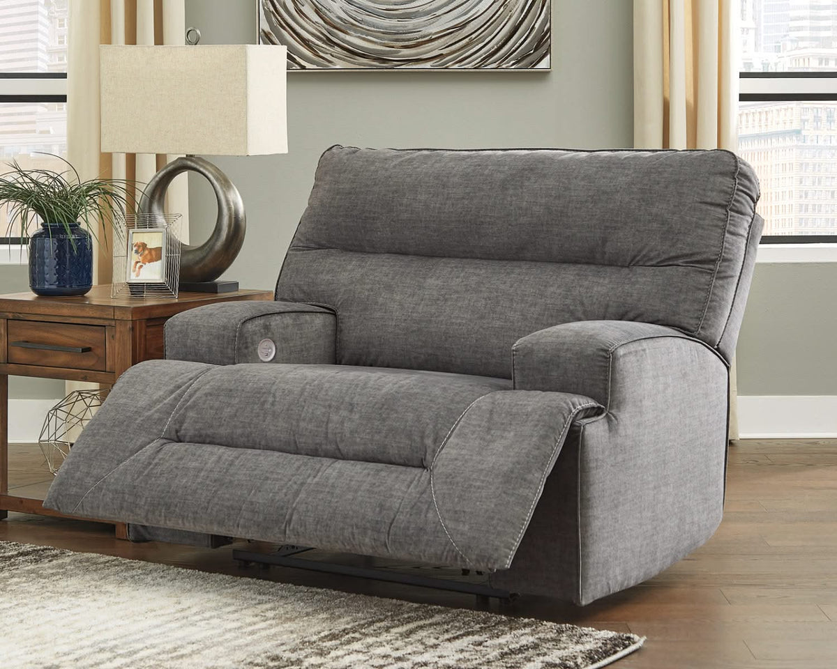 Sillón reclinable eléctrico extragrande Coombs
