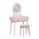 Camilla Collection Dressing Table with Mirror