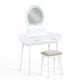 Camilla Collection Dressing Table with Mirror