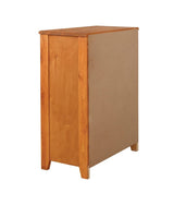 Cómoda de dormitorio Wrangle Hill de 4 cajones en color ámbar lavado