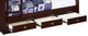 Jasper Twin - Almacenamiento debajo de la cama, color capuchino